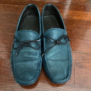 Tod’s Driving Loafers, Size 7.5, Blue